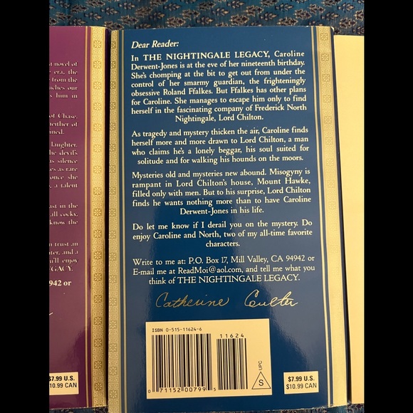 Summer/Beach Reads - Catherine Coulter’s Legacy Trilogy in paperback - Picture 3 of 9